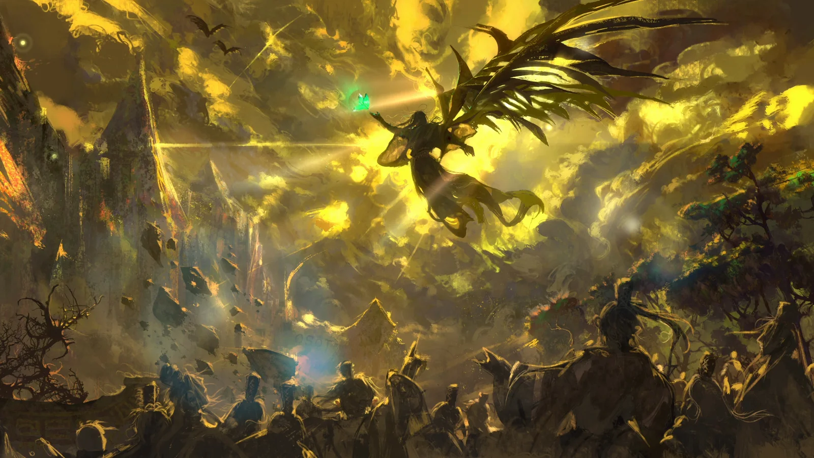 Mythic Serpent Battle wallpaper preview