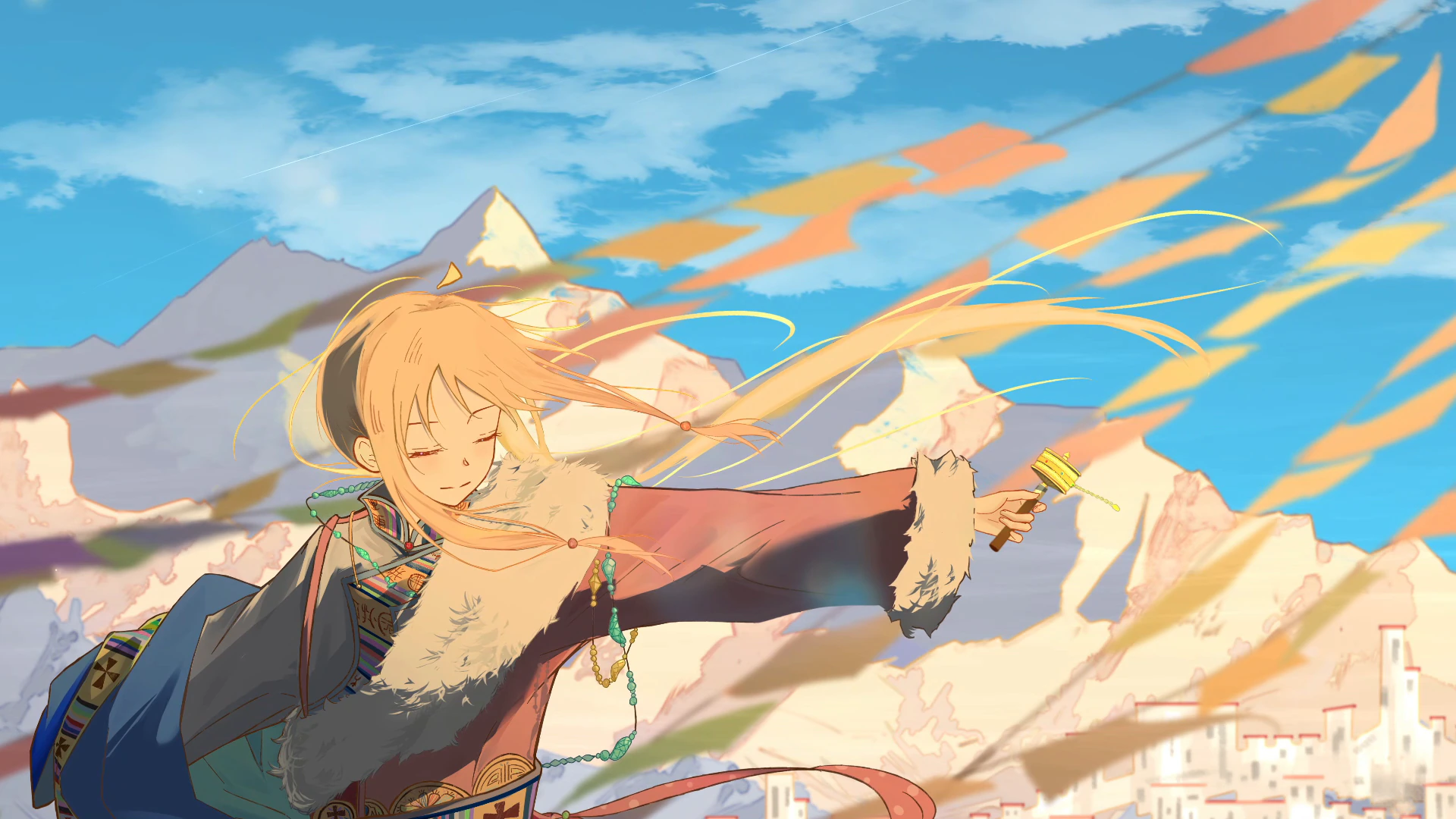 Nijika Ijichi Above the Clouds - Bocchi the Rock!