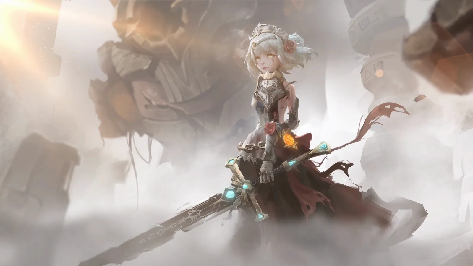 Noelle in a Sword Sequence - Genshin Impact