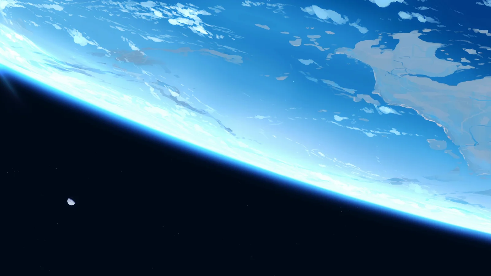 Orbital View of Earth wallpaper preview