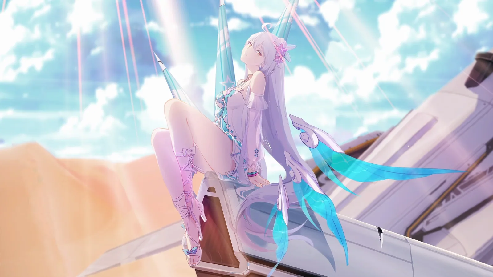 Pastel Courtyard Duo - Honkai Impact 3rd