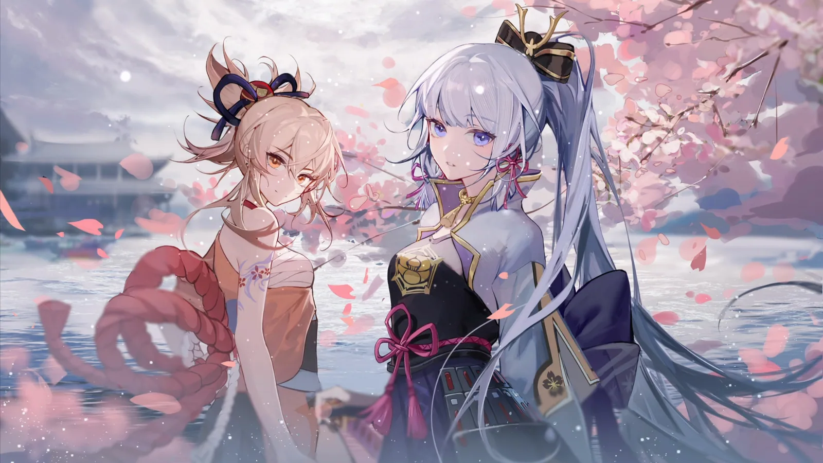 Pastel Floral Duo - Genshin Impact