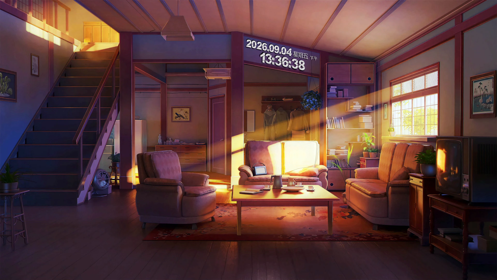 A Quiet Day at Home