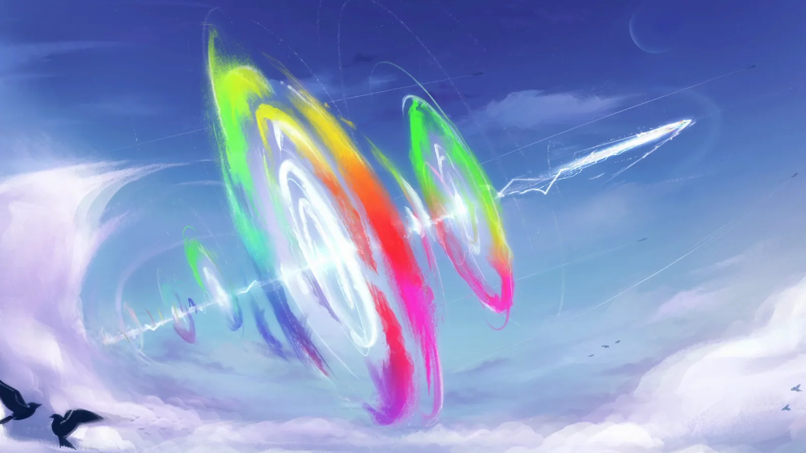 Rainbow Sonic Rainboom | My Little Pony wallpaper preview