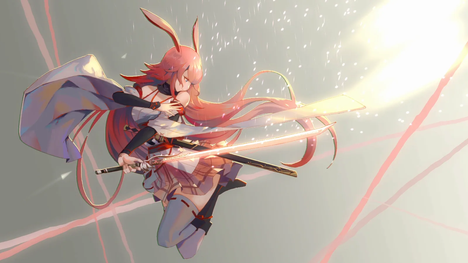 Red-Haired Shrine Fighter - Honkai Impact 3rd