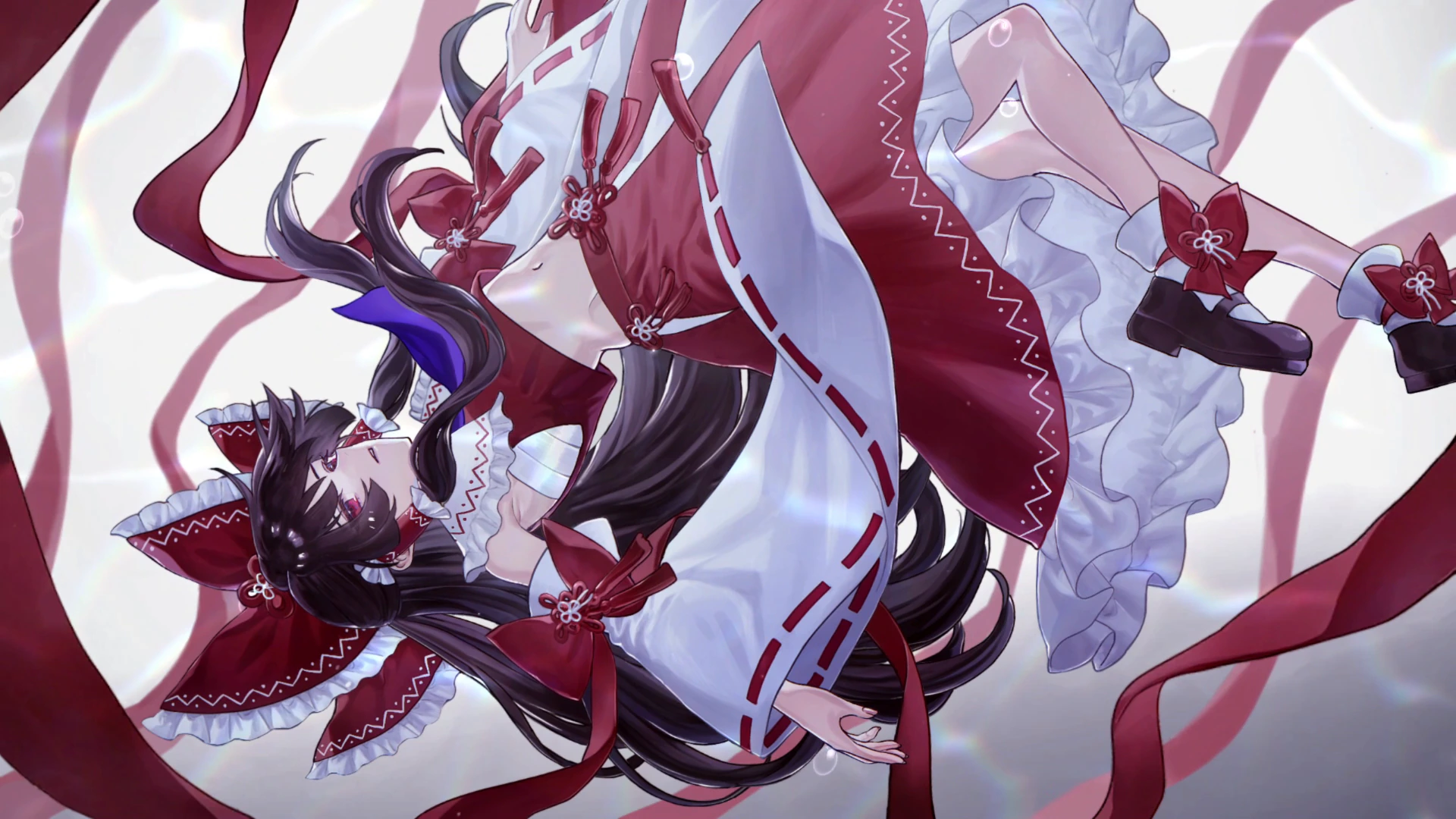 Reimu Falling - Touhou