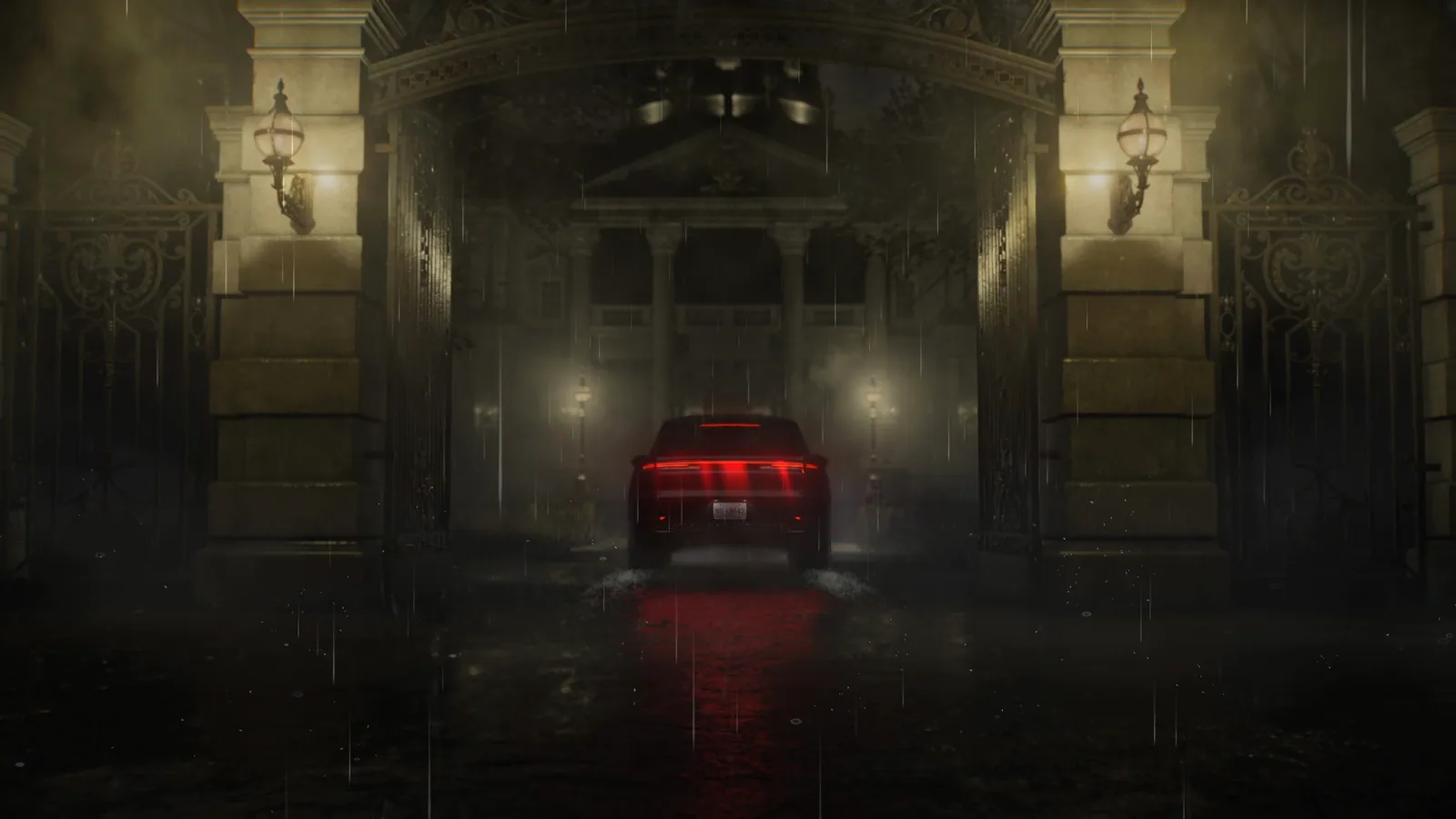 Resident Evil 9 Porsche at the Mansion