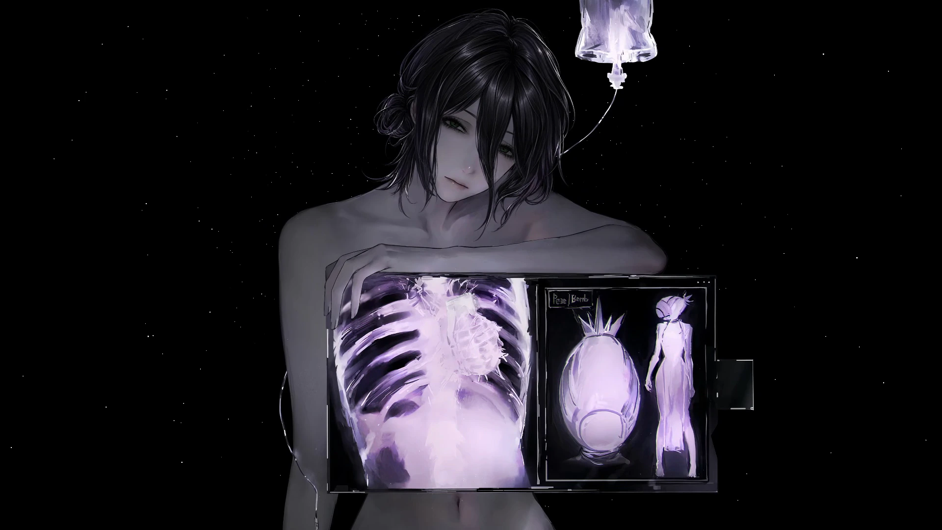 Reze X-Ray Portrait - Chainsaw Man