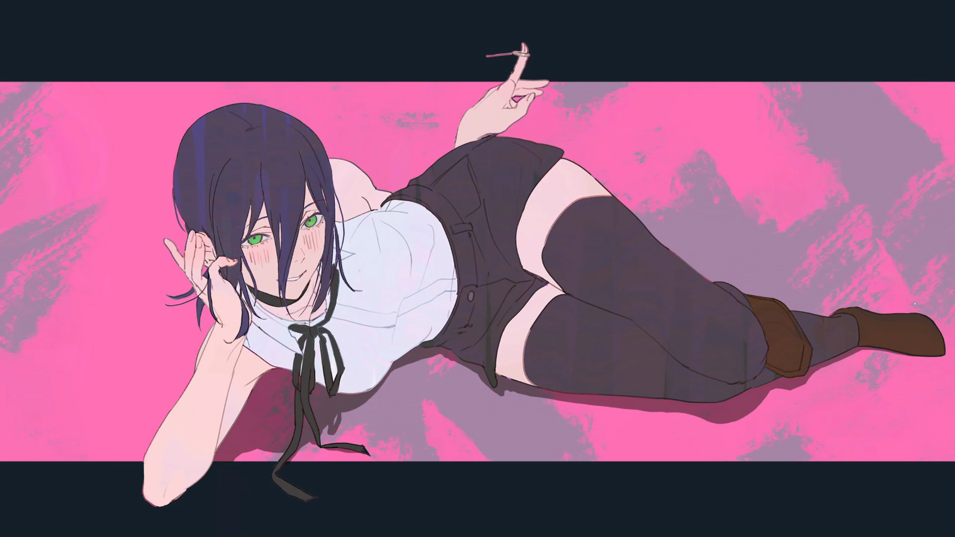 Reze in Pink - Chainsaw Man