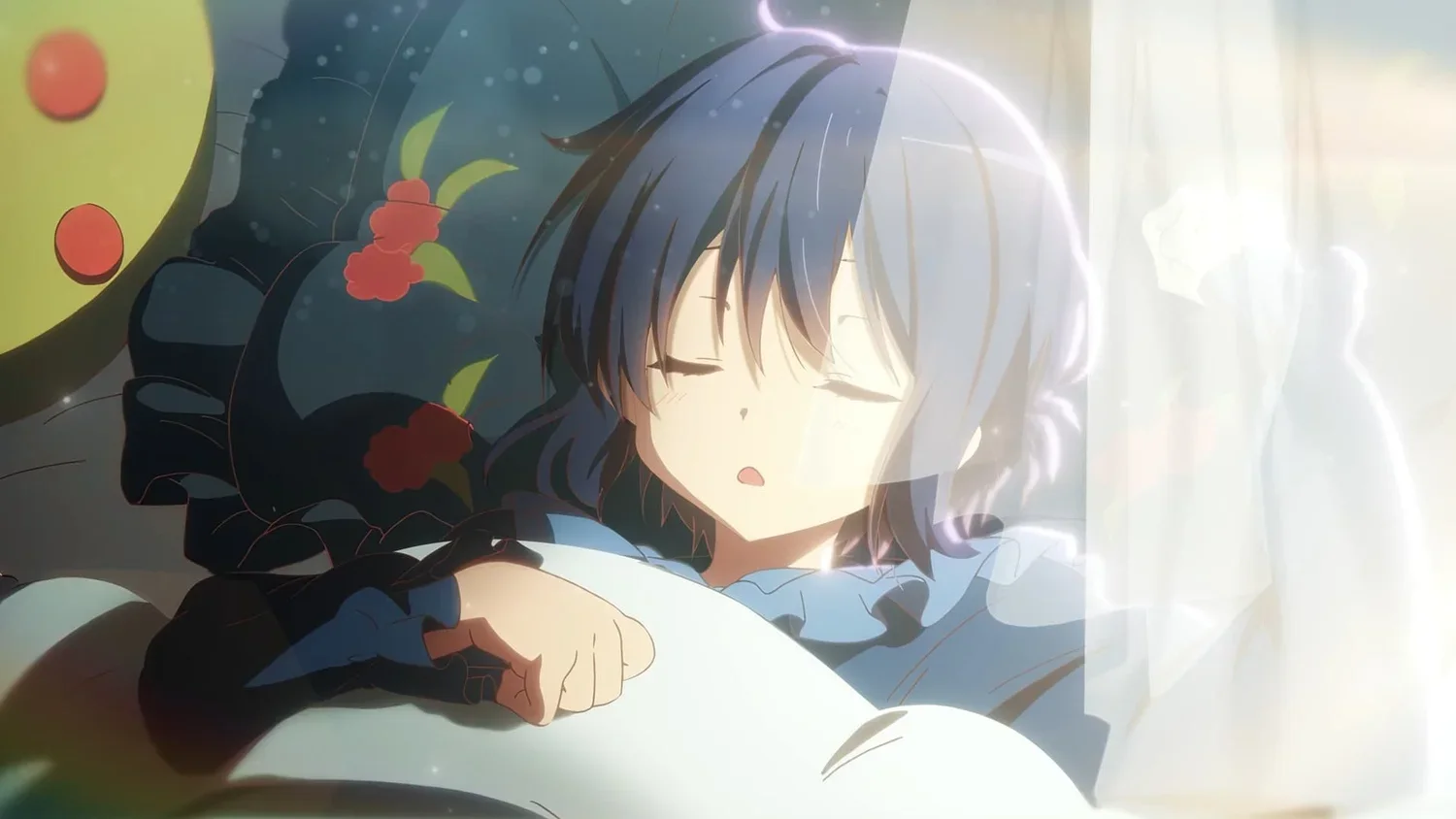 Rikka durmiendo