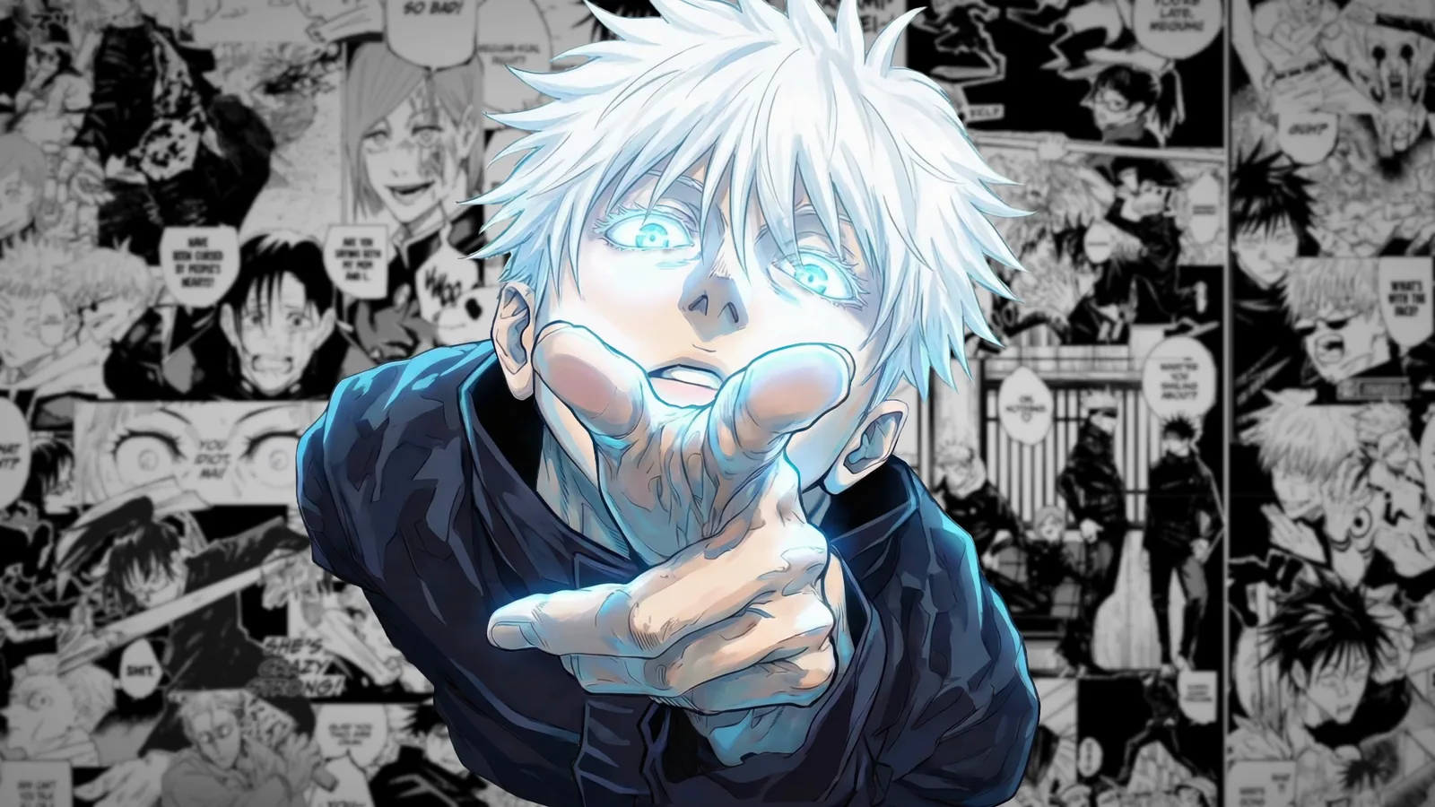 Satoru Gojo Manga Collage