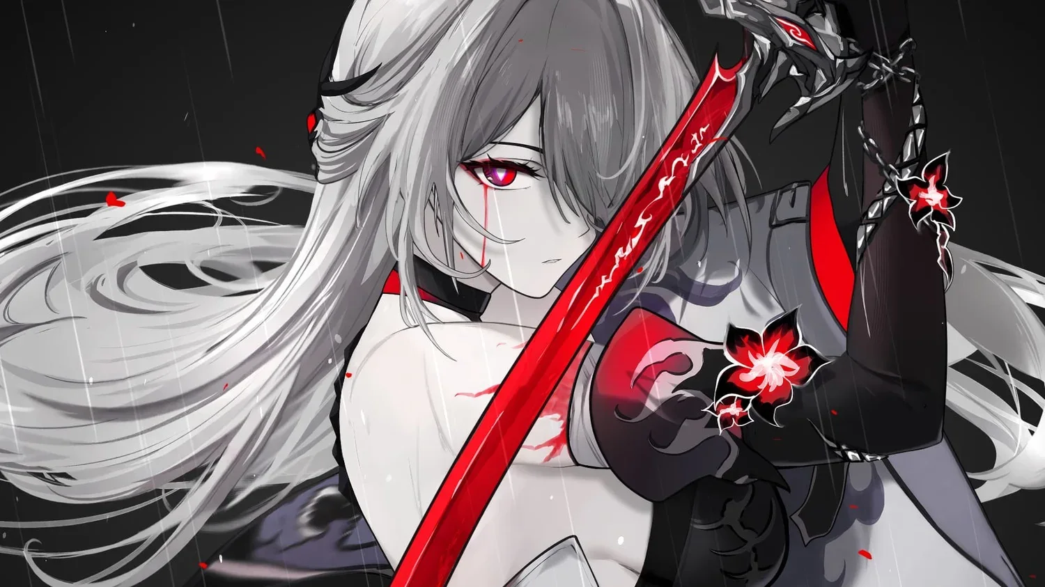 Scarlet Eclipse | Ender Acheron wallpaper preview