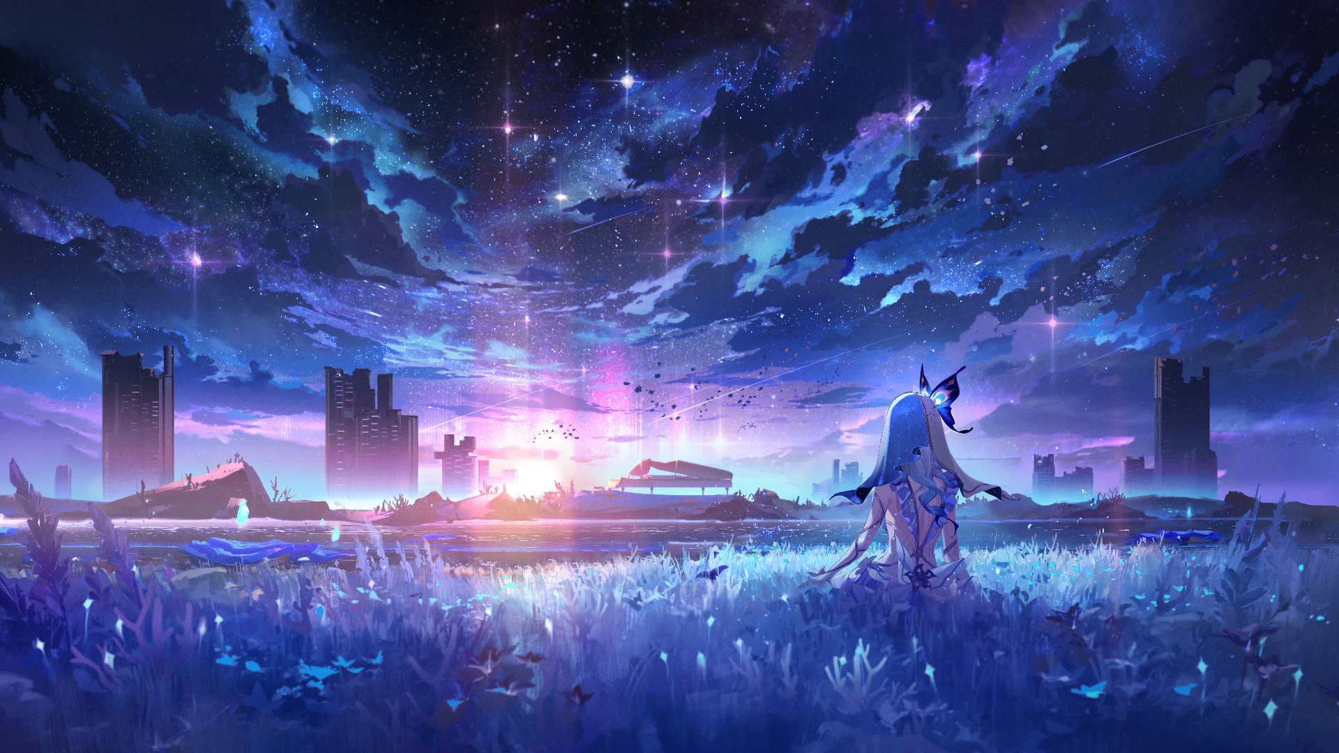 Shorekeeper Beneath a Starry Sky - Wuthering Waves