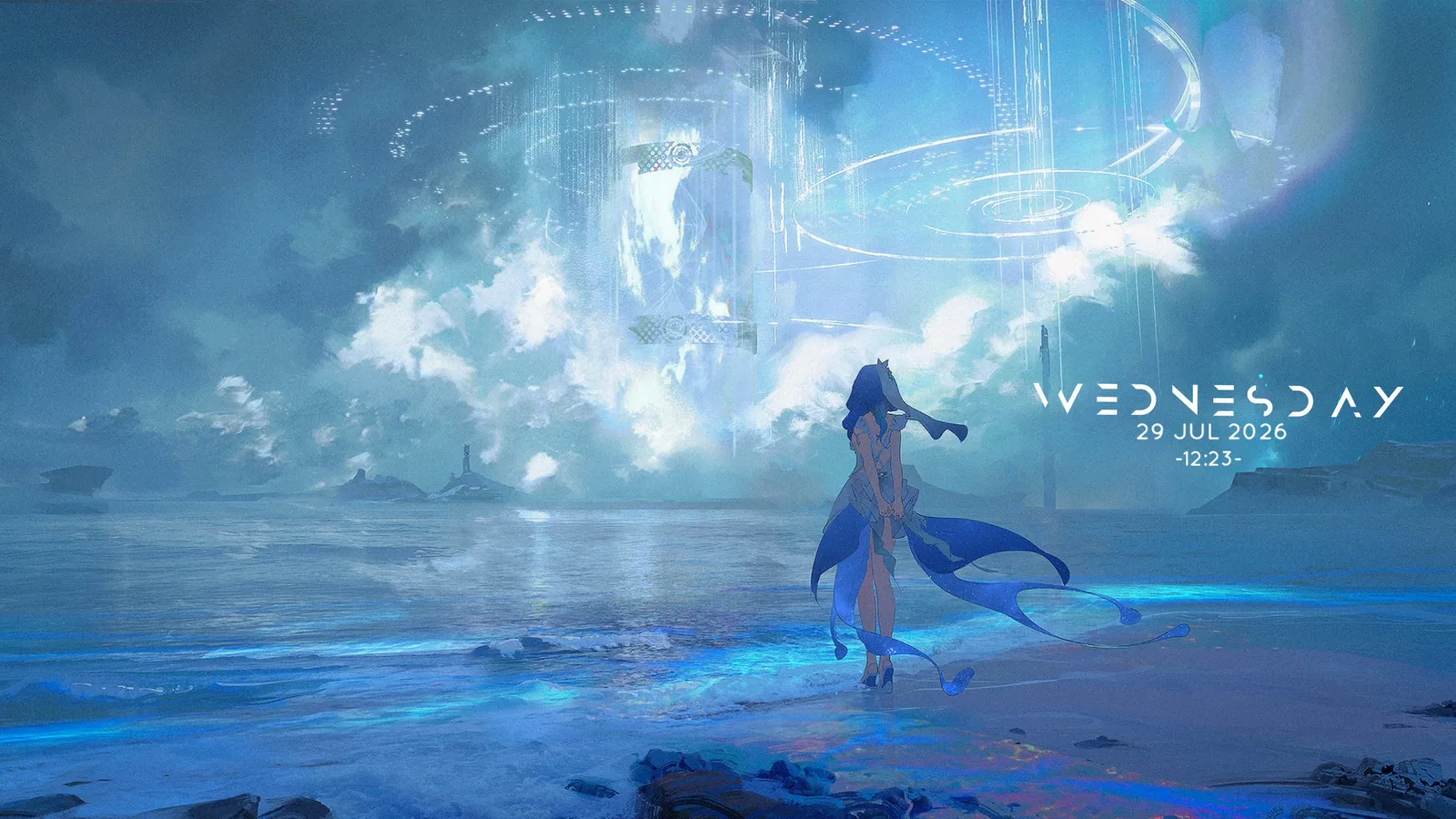 The Shorekeeper by the Sea | Wuthering Waves wallpaper preview