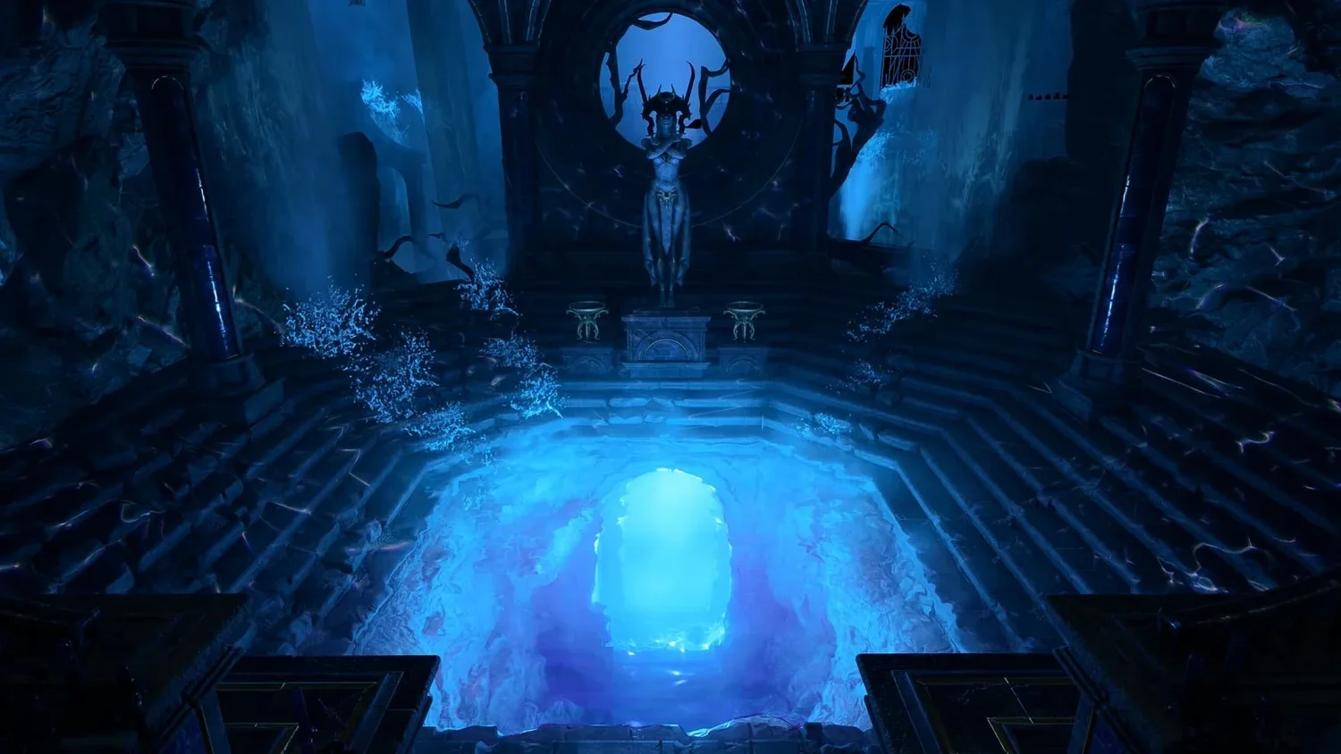 Shrine of the Moonwell | Underdark Portal wallpaper preview
