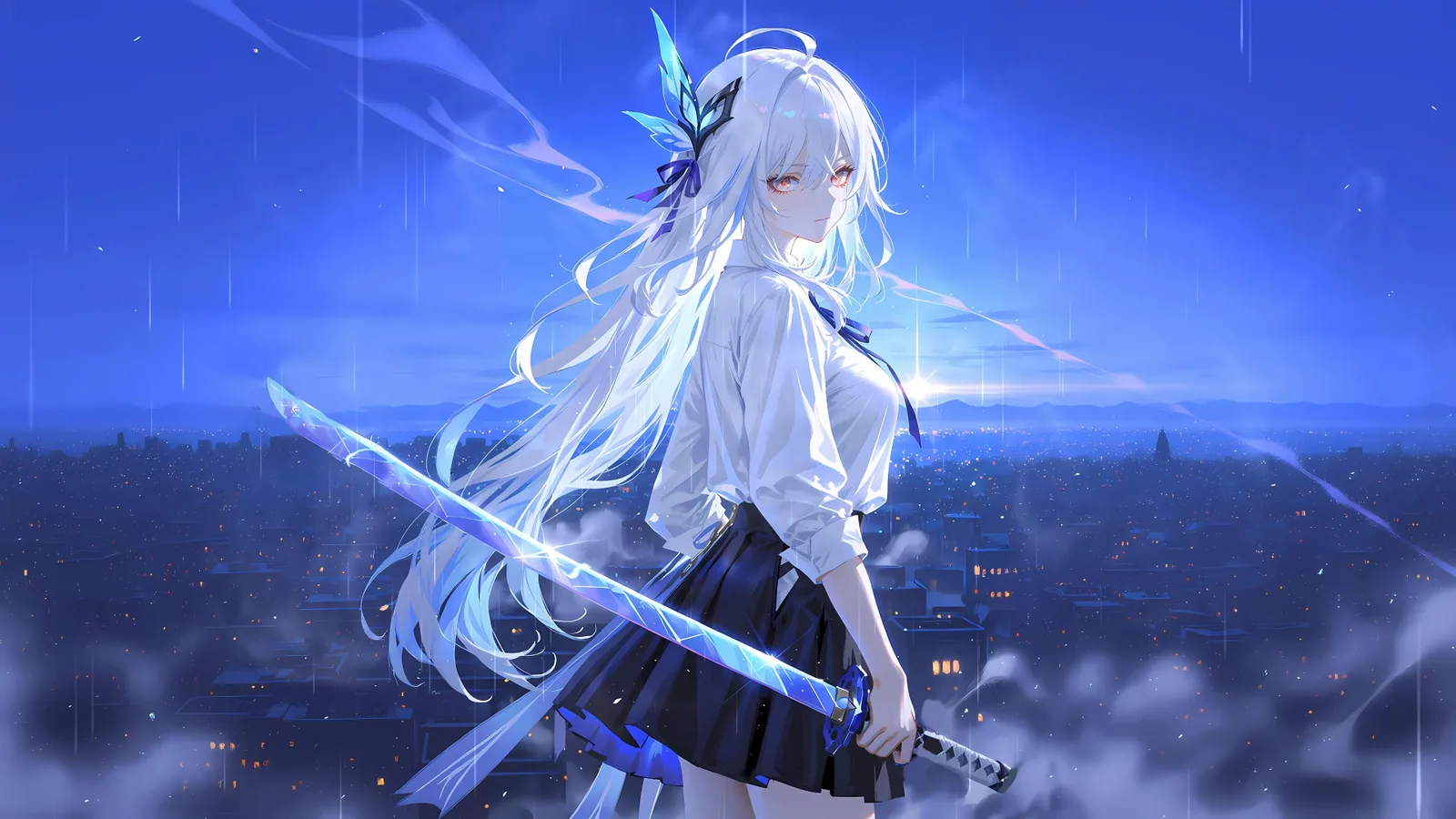 Skirk Above a Stormy Horizon - Genshin Impact