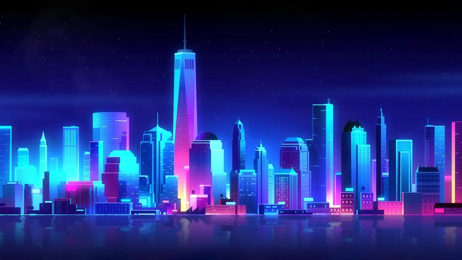 Skyline of the Restless wallpaper preview