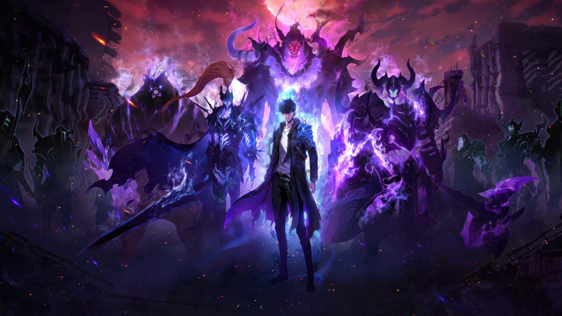 Solo Leveling Purple Army