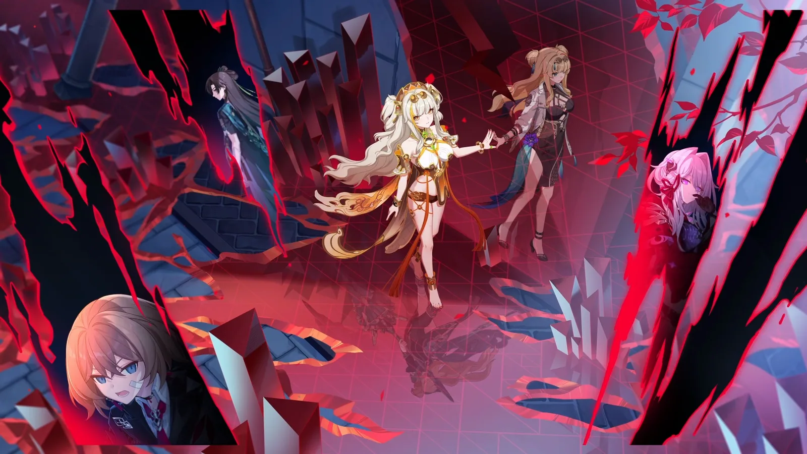 Songque in a Crimson Stage Battle - Honkai Impact 3rd