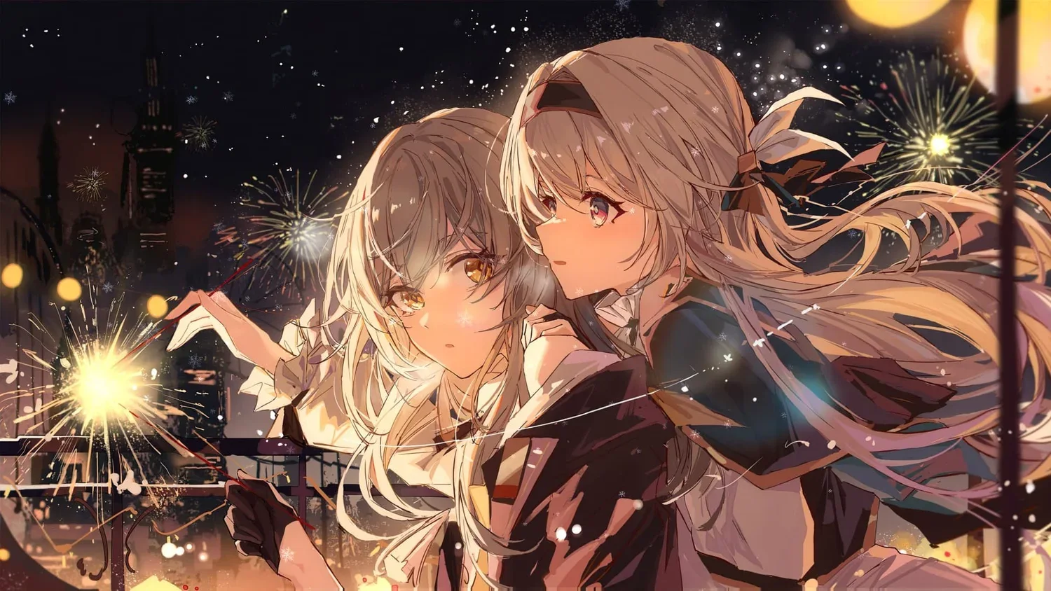 Sparkling Night | Firefly & Trailblazer wallpaper preview