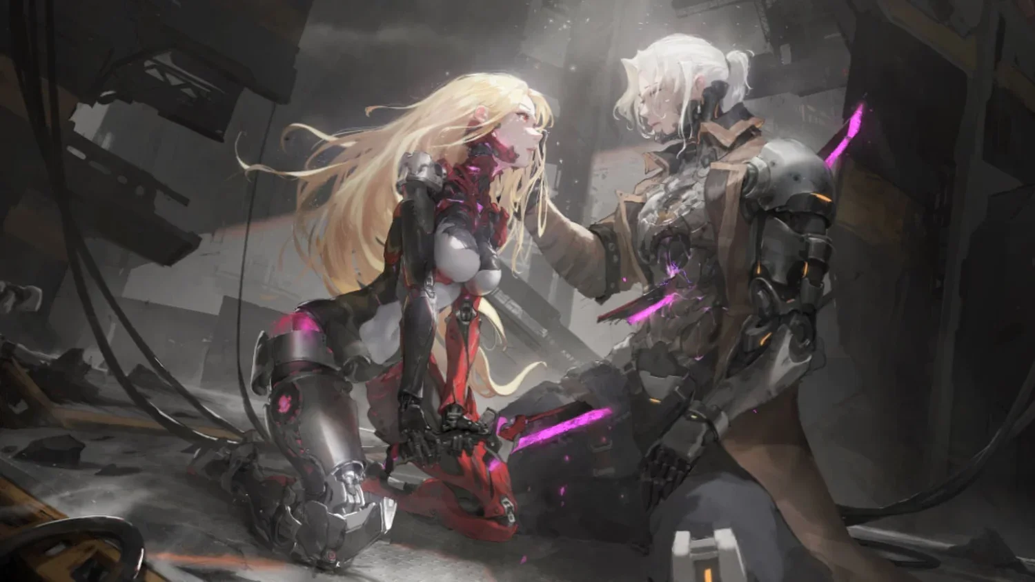 Tower of Fantasy: Nemesis and Zeke wallpaper preview