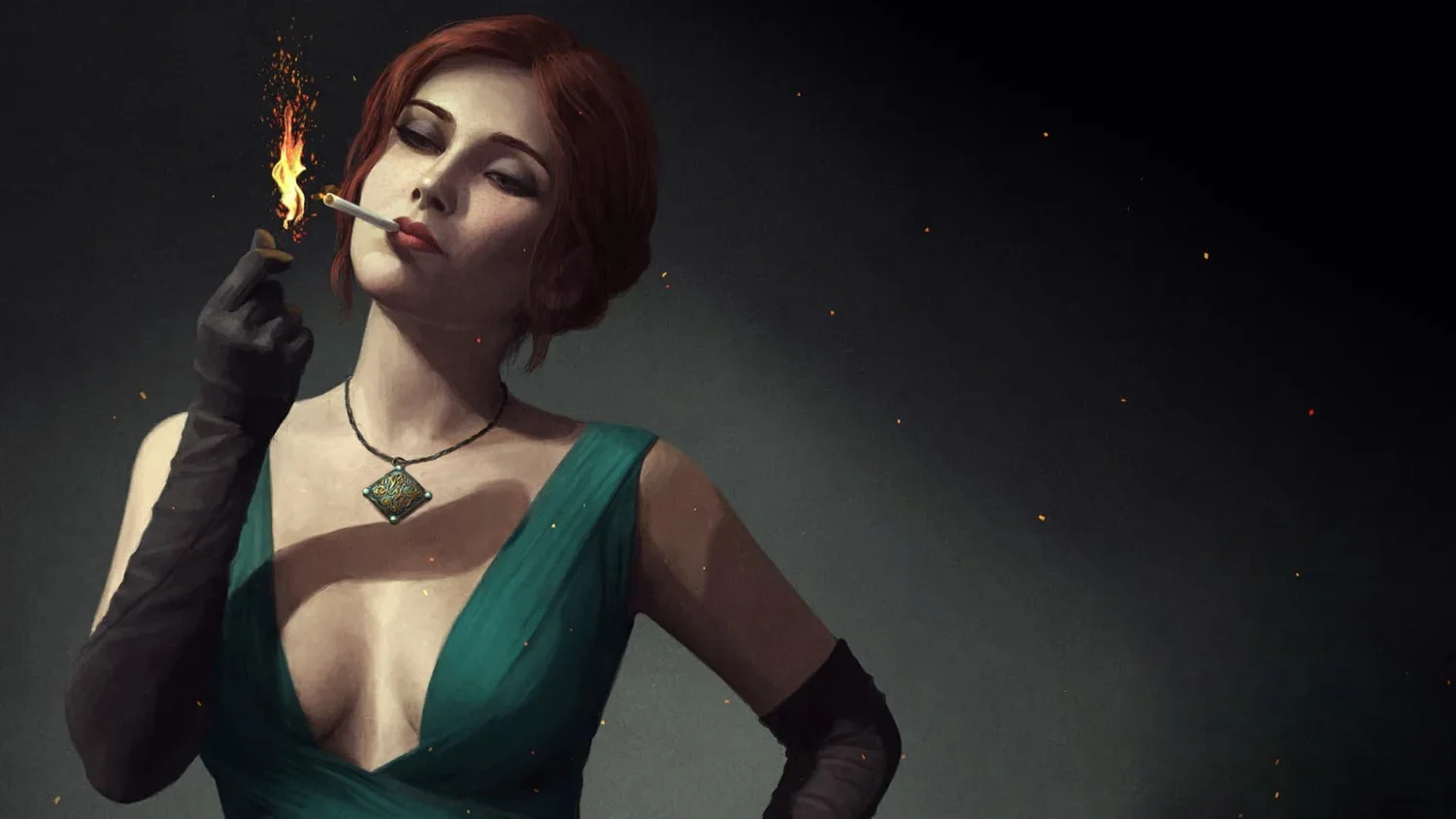 Triss Merigold - Noir Flame