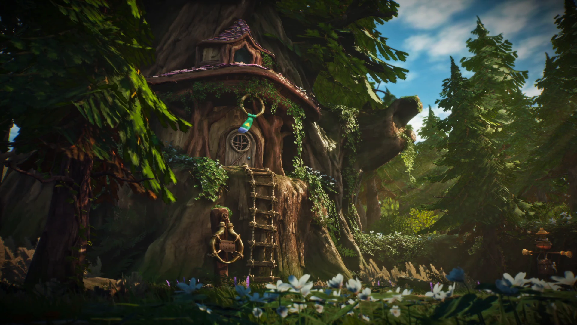 Twilight Princess Treehouse in Real Time