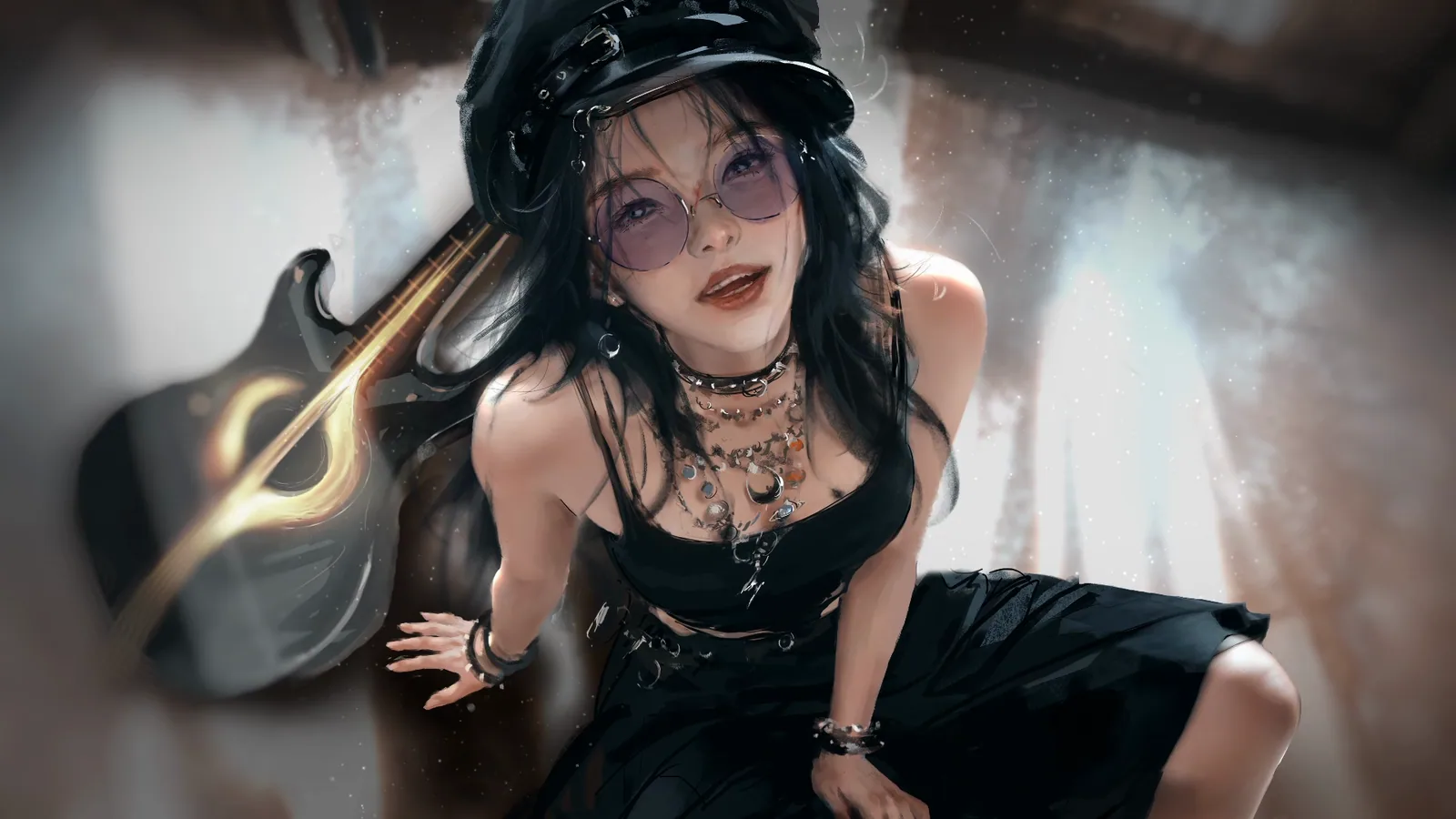 Violet in Black | WLOP
