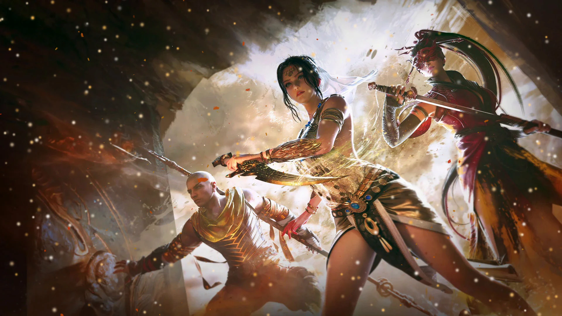 Warrior before a Battle Vision - Naraka: Bladepoint