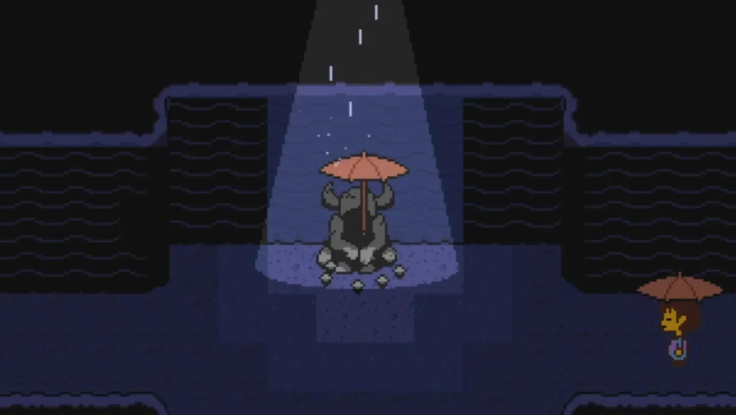 Waterfall Statue - Undertale wallpaper preview