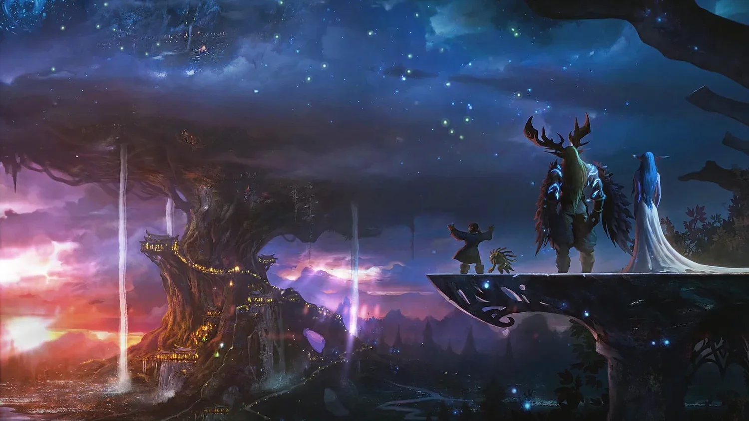 World of Warcraft: Malfurion and Tyrande