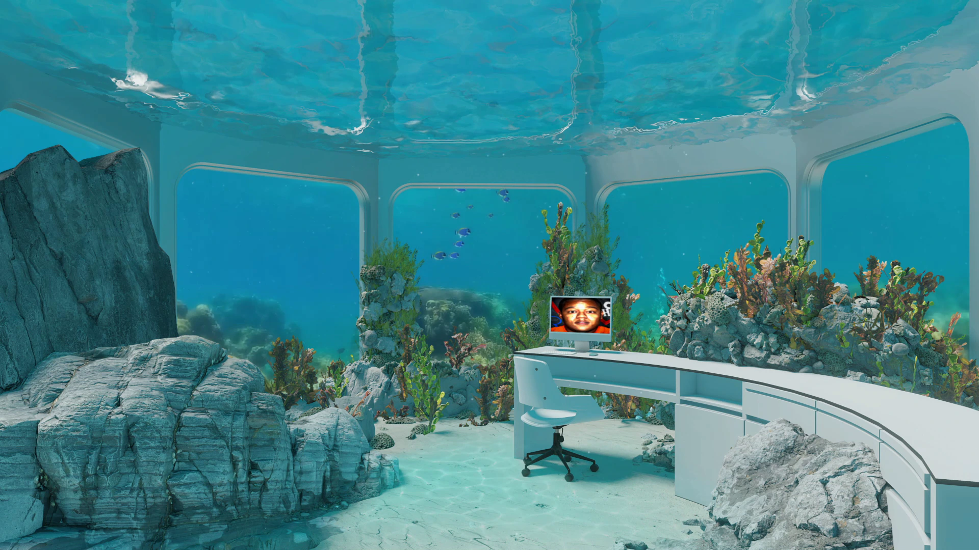 Y2K Tropical Waters Office