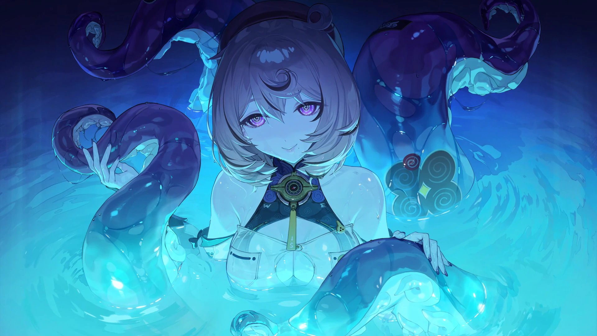 Tentacules bleus de Yidhari - Zenless Zone Zero