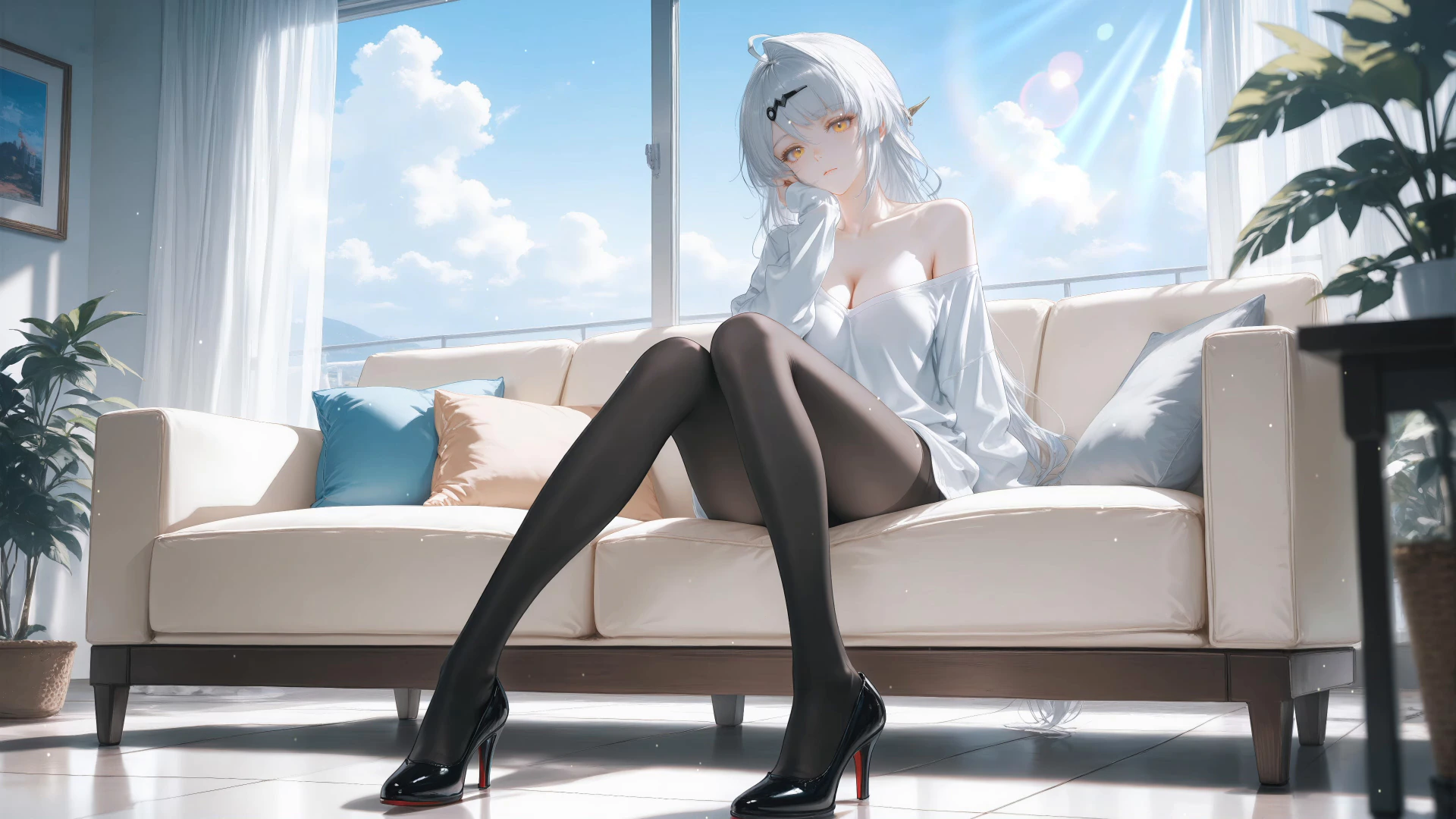 Yixuan in a Sunlit Living Room - Zenless Zone Zero