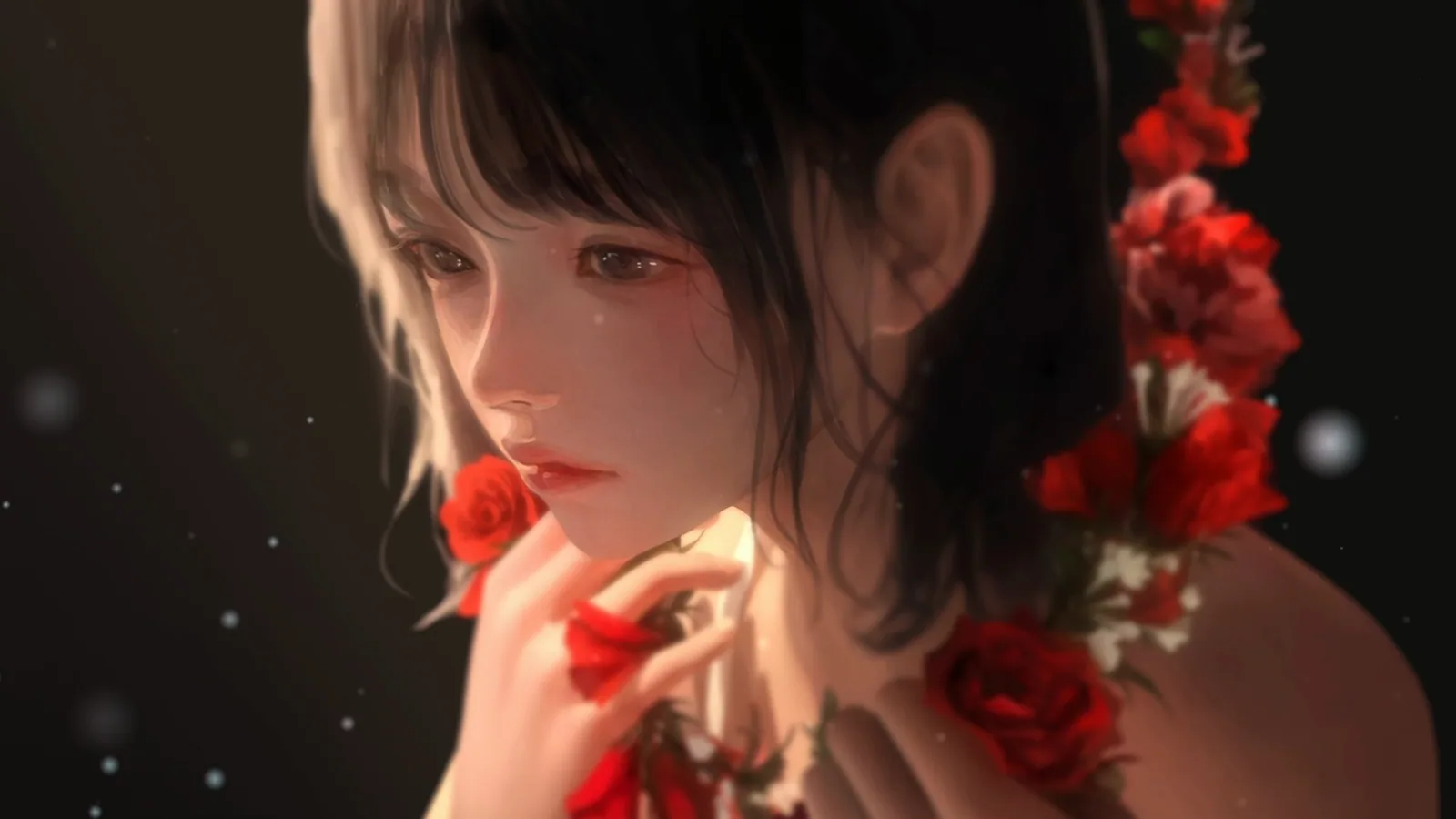 Your Responsibility Rose Girl wallpaper preview